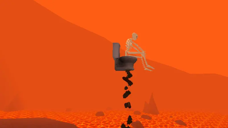 Rocket Toilet